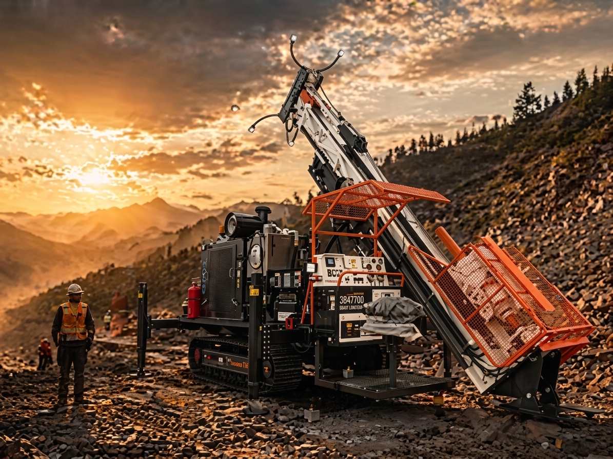 CESTOS drill rig fleet on site